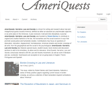 Tablet Screenshot of ameriquests.org